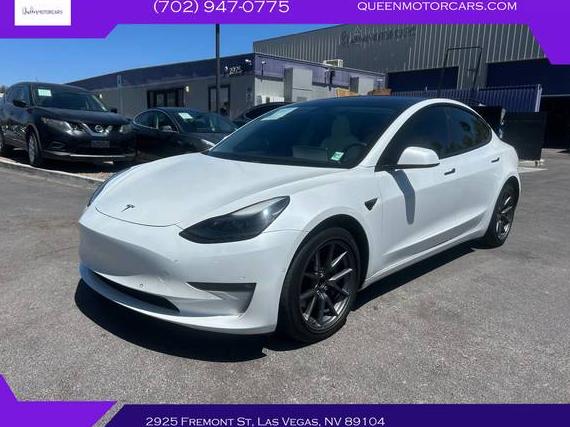 TESLA MODEL 3 2021 5YJ3E1EB8MF879382 image